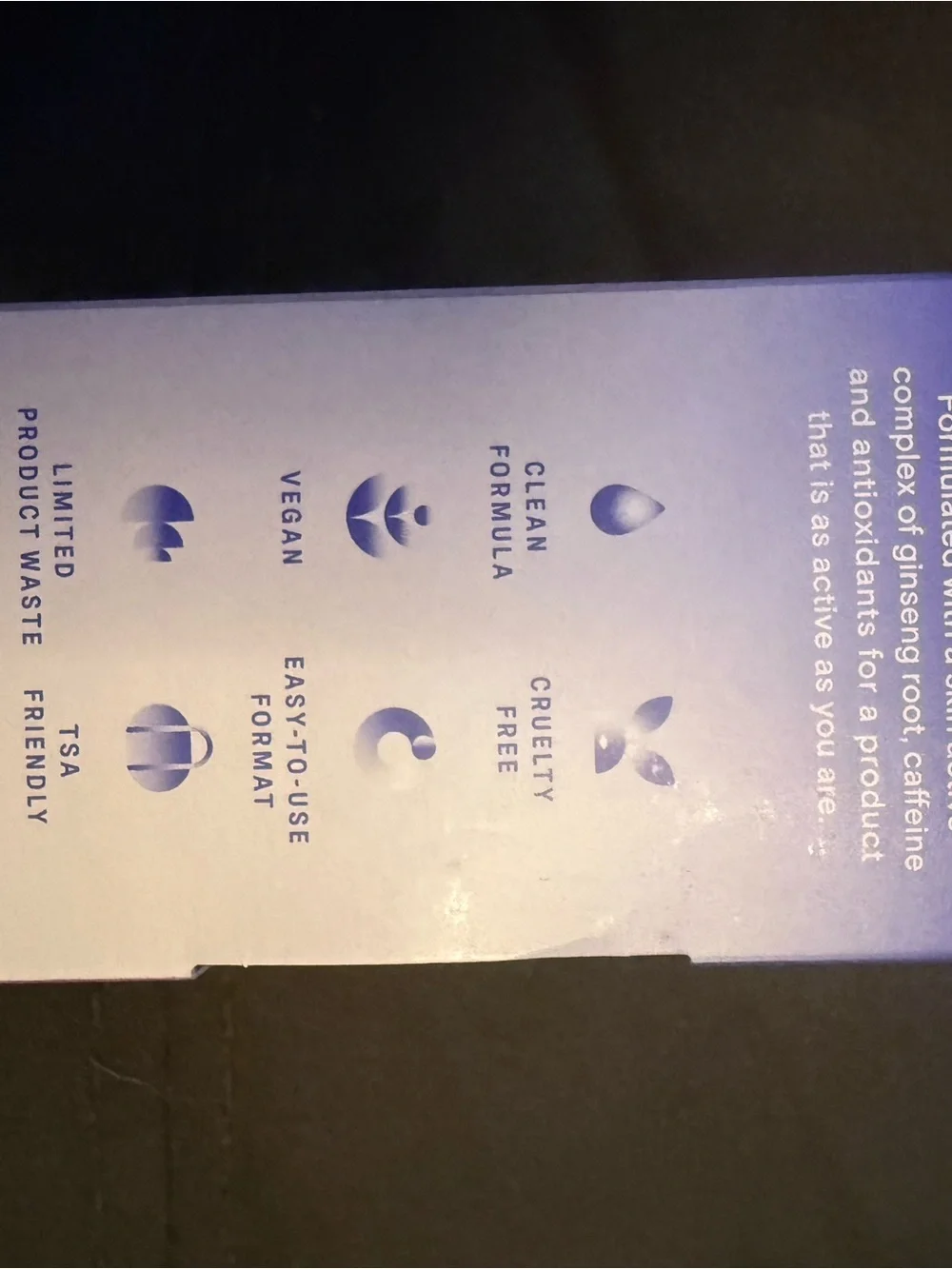 Lot of 2 WYOS The Big Reveal Purifying Face Mask Stick - Purple & White